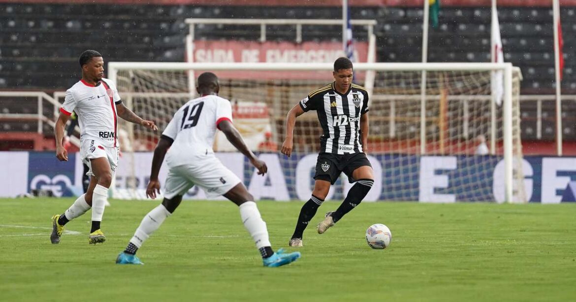 Atlético-MG empata con Pousso Allegra y sigue sin ganar en el Campeonato Mineiro