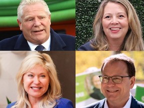 Y están fuera: los líderes del partido están ejecutando la campaña electoral de Ontario
