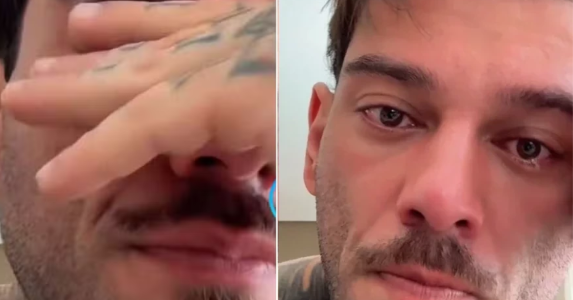 Lucas se esconde rígido sobre la ansiedad y cae en el llanto: “Estoy empeorando”