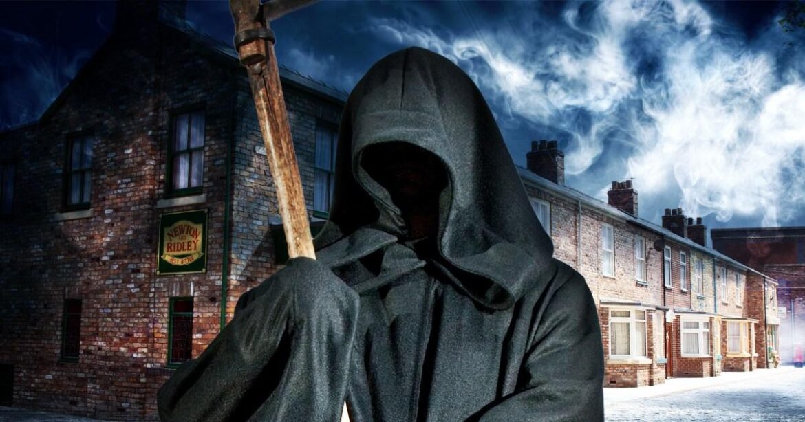 Felicitaciones por asesinato en medio del adolescente de Coronation Street Jabón